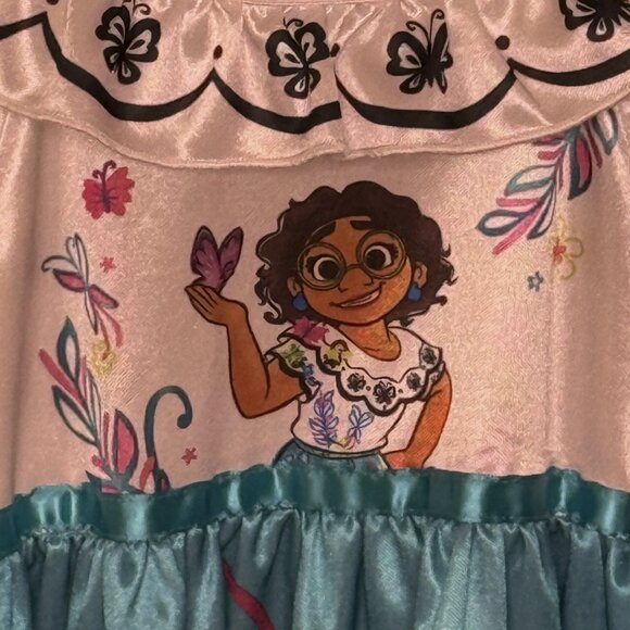 Disney - Encanto - Girls Sleeveless Sleep Dress - Size 4T - Picture 3 of 6